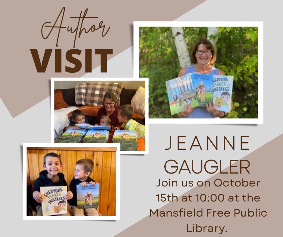author visit - jeanne gaugler